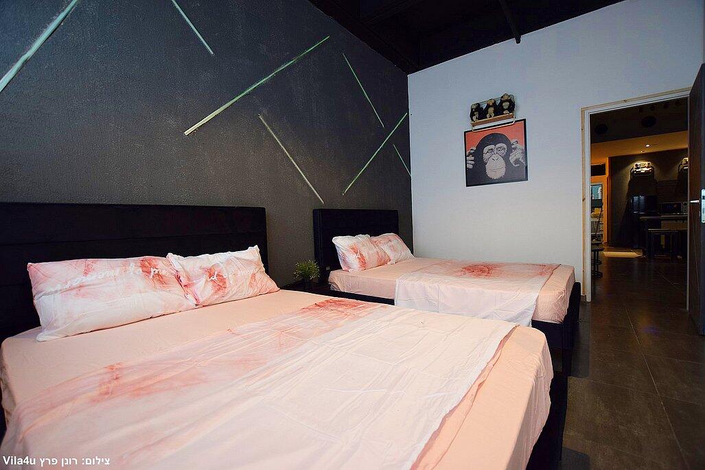 חדרי השינה והג'קוזי - סניורה סוויט - המקום המושלם לשעות של פינוק 116760