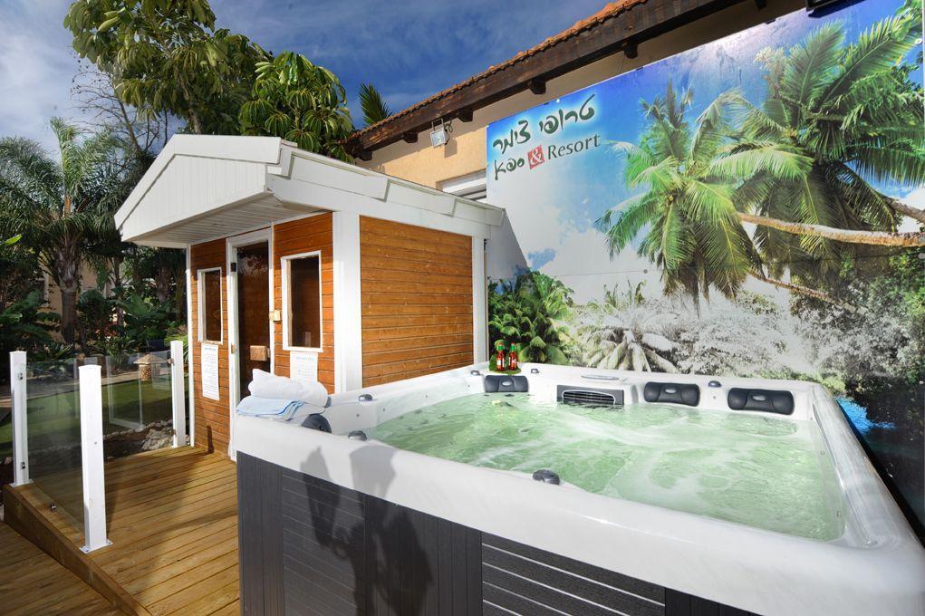 גלריה חיצונית - טרופי צימר ספא - 5 בקתות עץ בשזור 113508