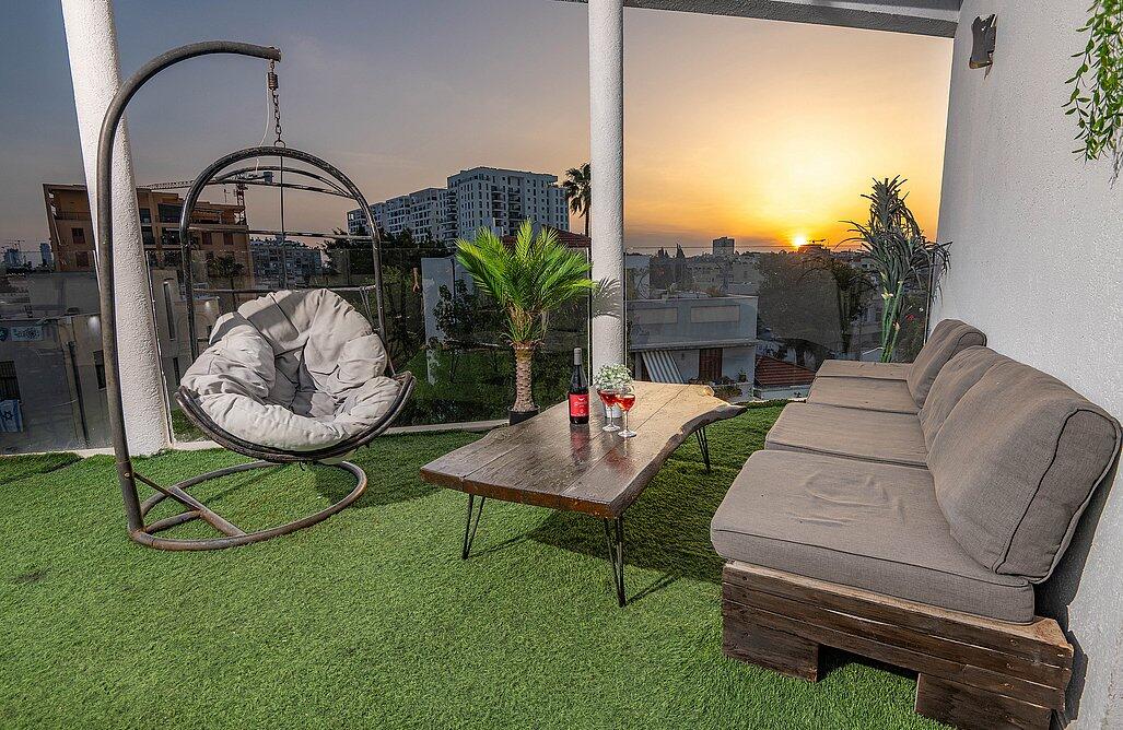 הפנטהאוז - אהבה בתל אביב | חדרי אירוח ונופש בתל אביב 147692