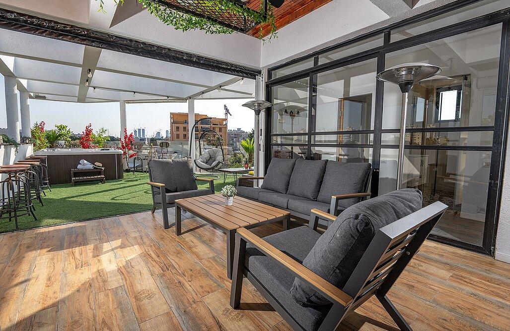 הפנטהאוז - אהבה בתל אביב | חדרי אירוח ונופש בתל אביב 147674