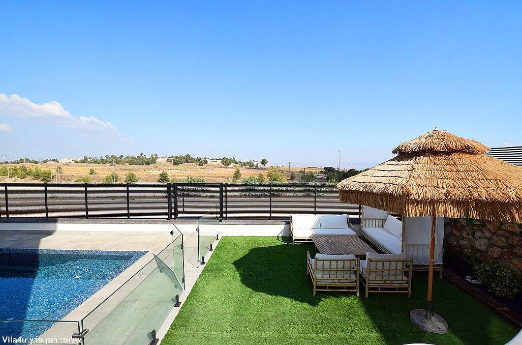 המתחם החיצוני - יוקרה בצפון - כולנו צריכים מדי פעם שקט 91949