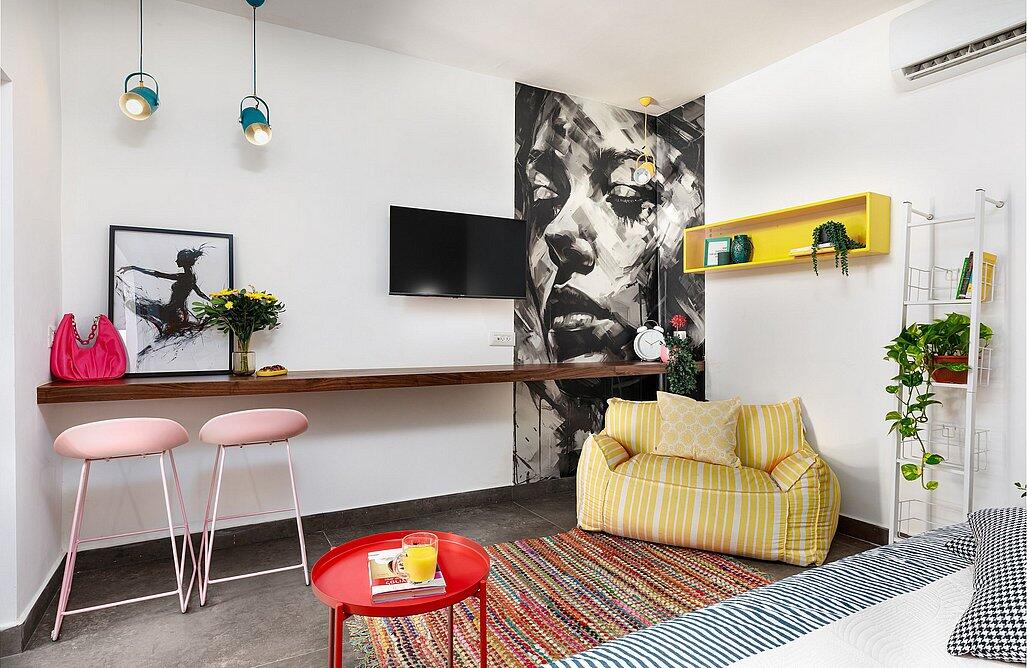 חדרים עם ג'קוזי - המושב השקט בעיר | 4 דירות אירוח לפי שעה בראשון לציון 121440