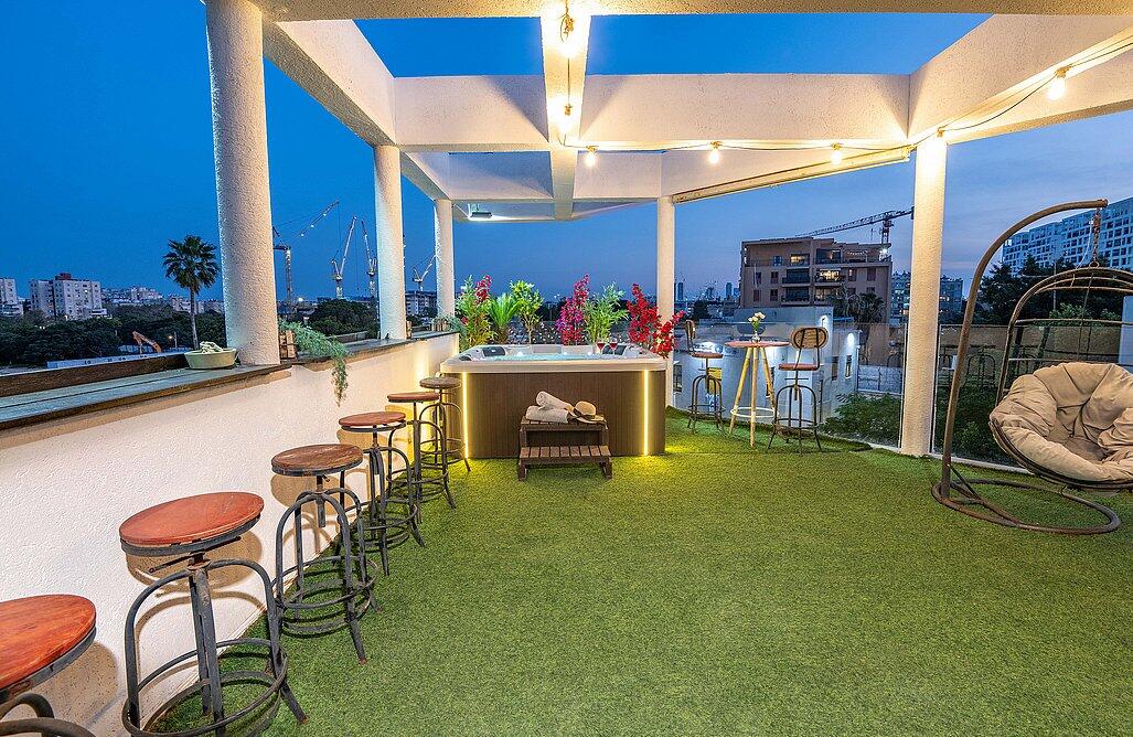 הפנטהאוז - אהבה בתל אביב | חדרי אירוח ונופש בתל אביב 147698